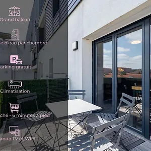 Le Saint Exupery - T3 Centre Avec Balcon + Parking Gratuit , Toulouse France